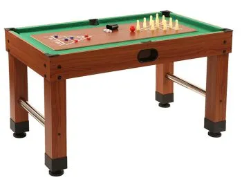 Shuffleboard and Bowling Multi-Game Table 9in1